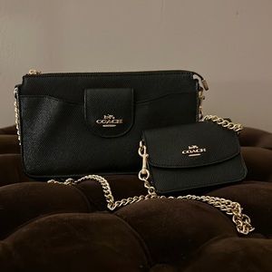 NWT Coach Poppy Crossbody With Card Case